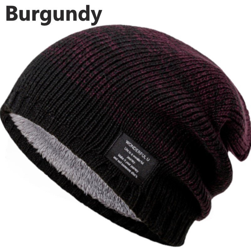 ニットキャップ ニット帽 バーガンディ ビーニー 帽子 アウトドア ユニセックス メンズ レディース 男女兼用 n831拍卖