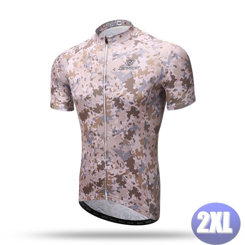 XINTOWN サイクリングウェア 半袖 2XLサイズ 自転車 ウェア サイクルジャージ 吸汗速乾防寒 新品 インポート品【619-E】拍卖