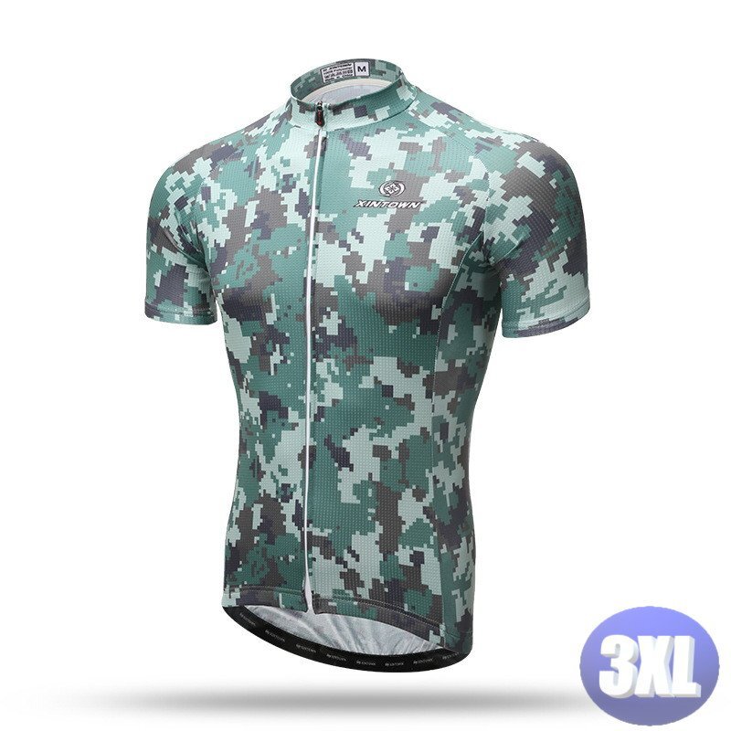 XINTOWN サイクリングウェア 半袖 3XLサイズ 自転車 ウェア サイクルジャージ 吸汗速乾防寒 新品 インポート品【619-B】拍卖