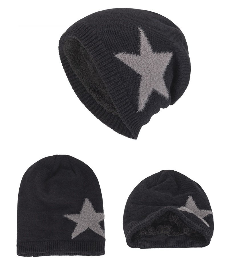 ニットキャップ ニット帽 ブラック ビーニー 帽子 アウトドア ユニセックス メンズ レディース 男女兼用 n803拍卖