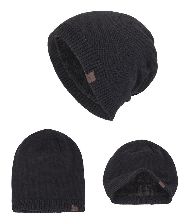 ニットキャップ ニット帽 ブラック ビーニー 帽子 アウトドア ユニセックス メンズ レディース 男女兼用 n805拍卖