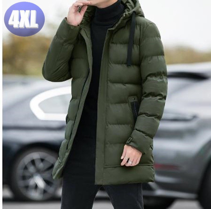 ダウンジャケット 中綿 ジャケットグリーン 4XL n704拍卖