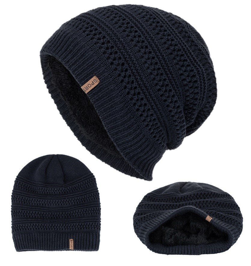 ニットキャップ ニット帽 ビーニー ネイビー 帽子 アウトドア ユニセックス メンズ レディース 男女兼用 n598拍卖