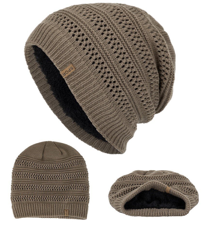 ニットキャップ ニット帽 ビーニー ベージュ 帽子 アウトドア ユニセックス メンズ レディース 男女兼用 n598拍卖