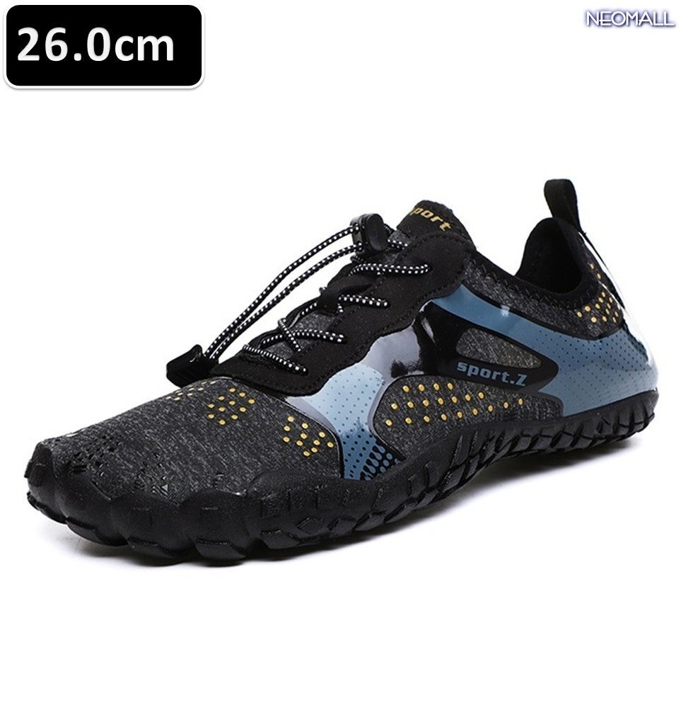 【マリンシューズ 387 ブラック 26.0cm 】パドルシューズ シュノーケリング 沢登り ネオプレーンシューズ ローカット 磯遊び 川遊び拍卖