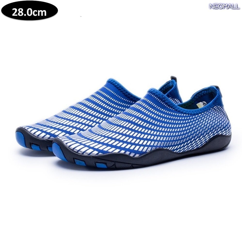 【マリンシューズ 384 ブルー 28.0cm 】パドルシューズ シュノーケリング 沢登り ネオプレーンシューズ ローカット 磯遊び 川遊び拍卖