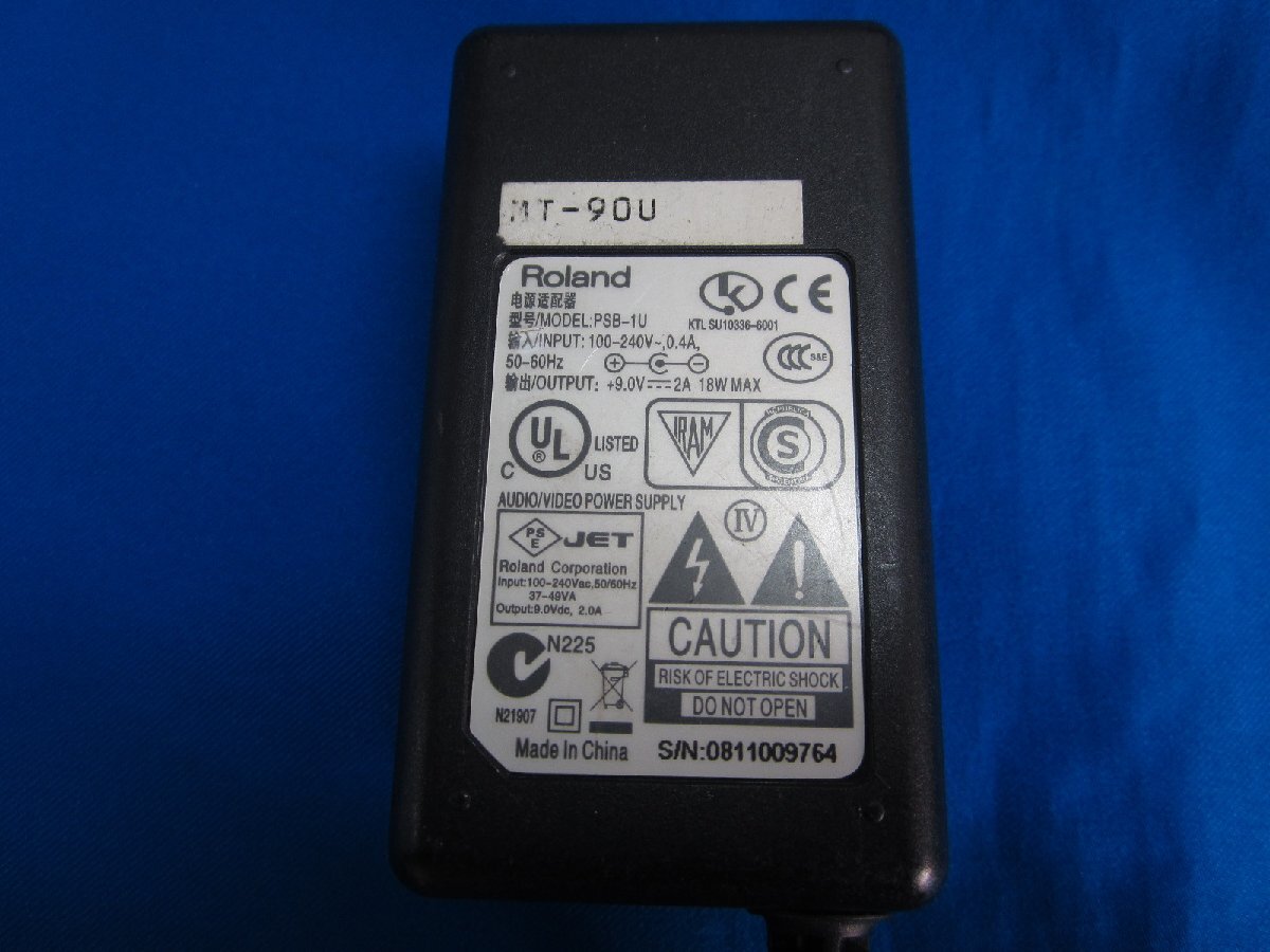 HAD-25■Roland HD-1 等用 純正 ACアダプタ PSB-1U 9V 2A 動作保証拍卖