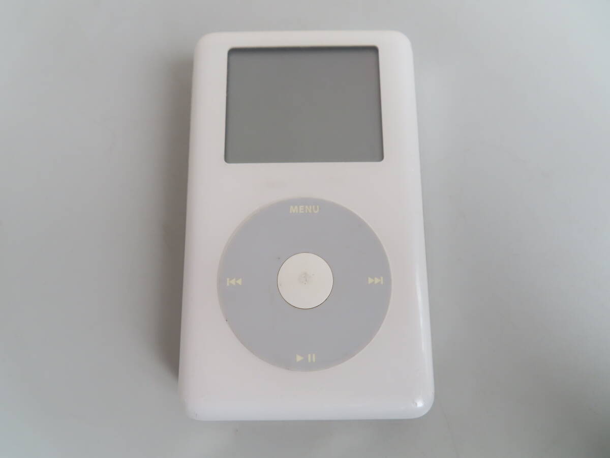 Apple iPod classic A1059 (第4世代) 40GB ホワイト ジャンク拍卖