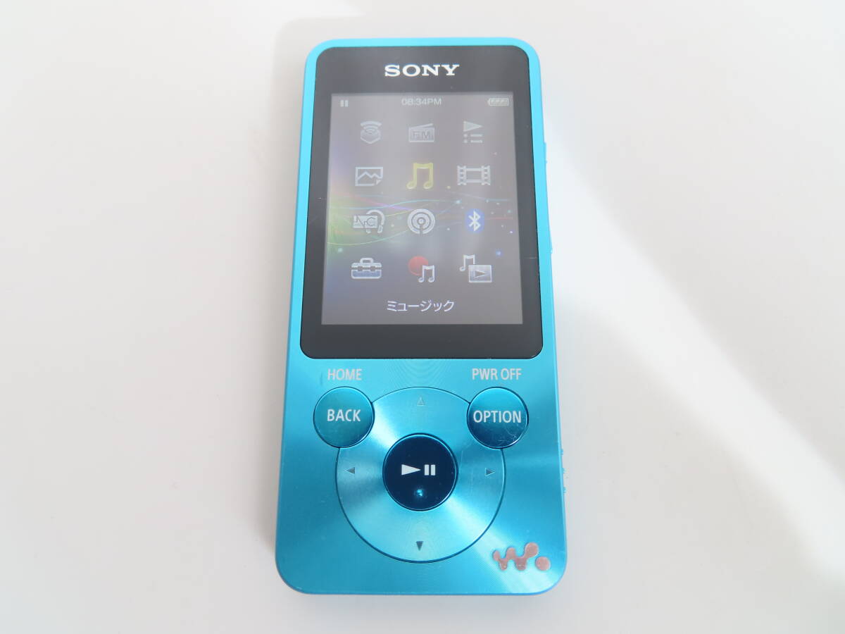 SONY WALKMAN Sシリーズ NW-S784 8GB ブルー Bluetooth対応拍卖