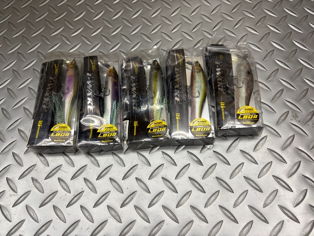 ■未使用ルアーセット5 メガバス プロップダーター i-WAKE アイウエイク LBOⅡ SP-Cカラー1つ含む 計5個セット拍卖