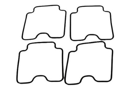 ヤマハ用 キャブ フロートパッキンx4個セット Carburetor packing 送料込 4X-1688 XJR400R SR400 ドラッグスター1100 拍卖