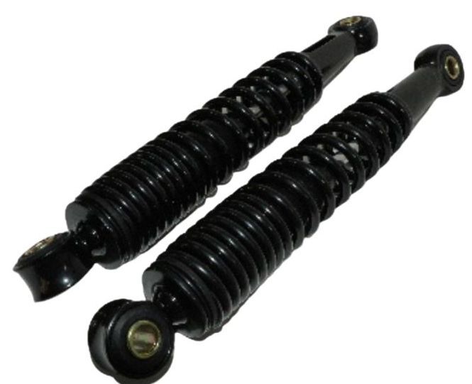 4ストミニ リアサス 細巻き黒 265mm Rear Suspension 送料込 00-0280 モンキー ゴリラ ダックス シャリ― 拍卖