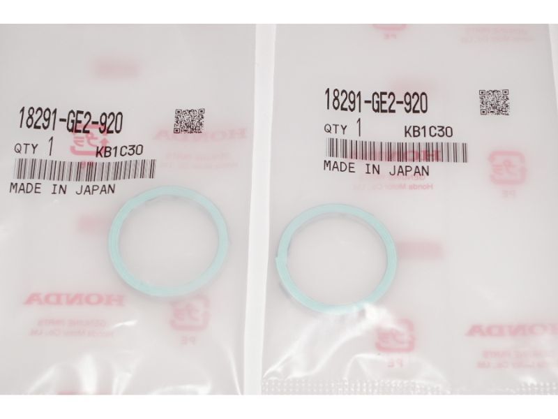 ホンダ純正部品 18291-GE2-920 マフラーガスケット 26x33 2個セット Muffler gasket Genuine parts 送料込 2X-5016 タクト ディオ リード50拍卖