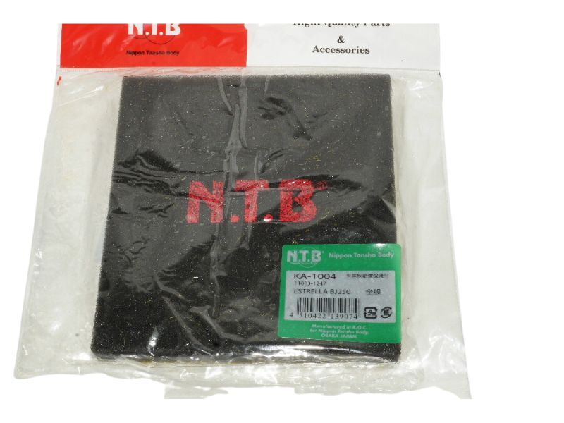 NTB KA-1004 エアクリーナー エアフィルター エレメント フリーカット スポンジ エストレア BJ250 送料込 00-0670 拍卖