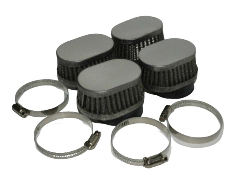 パワーフィルター 54パイ S4個セットオーバル 送料込 4X-1426 XJR1300 GSX750 GSX400E ゼファー1100 GPZ750F 拍卖