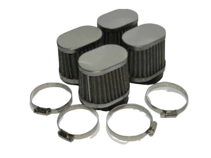 パワーフィルター 54パイ L4個セットオーバル 送料込 4X-1428 ZRX1200 ZRX1100 Z1000R CB750F CB900F 拍卖