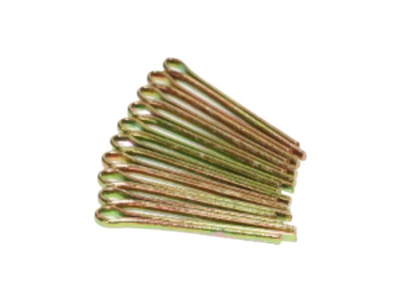 割ピン 2X20 10点セット 鉄 クロメートメッキ 割りピン split pin 送料込 46-1265 拍卖