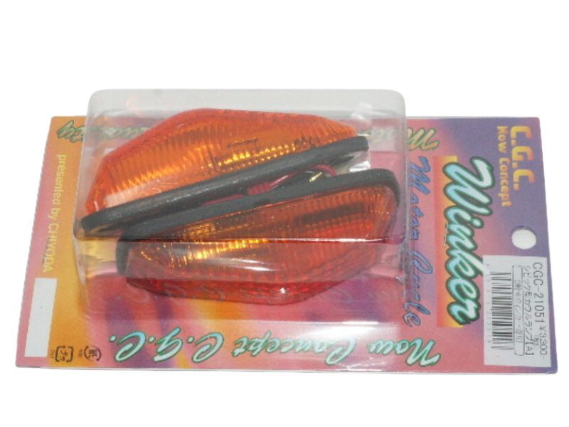 千代田 シビック カウリング ウインカー アンバー刀カタナ 送料込 32-2412 GSX250E GSX400S 拍卖