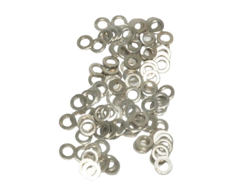 平ワッシャーM3X6X0.8 100枚セット 送料込 01-0014 拍卖