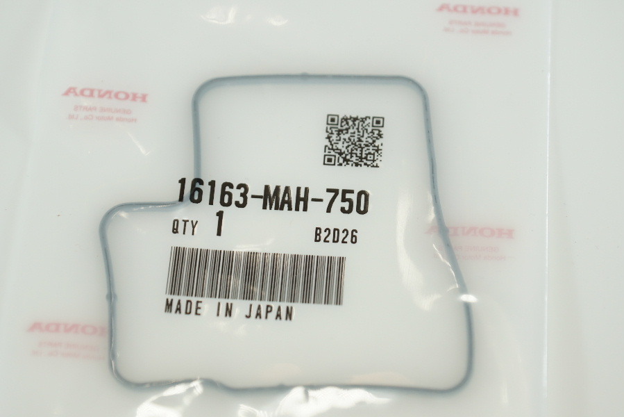 ホンダ純正部品 16163-MAH-750 x4個 キャブパッキン 送料込 4X-1525 VRXロードスター スティード 拍卖