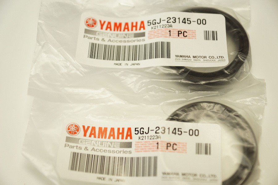 ヤマハ純正部品 5GJ-23145-00 オイルシール 38パイ x2 送料込 31-5290 TMAX500(XP500/C) SJ02J 拍卖