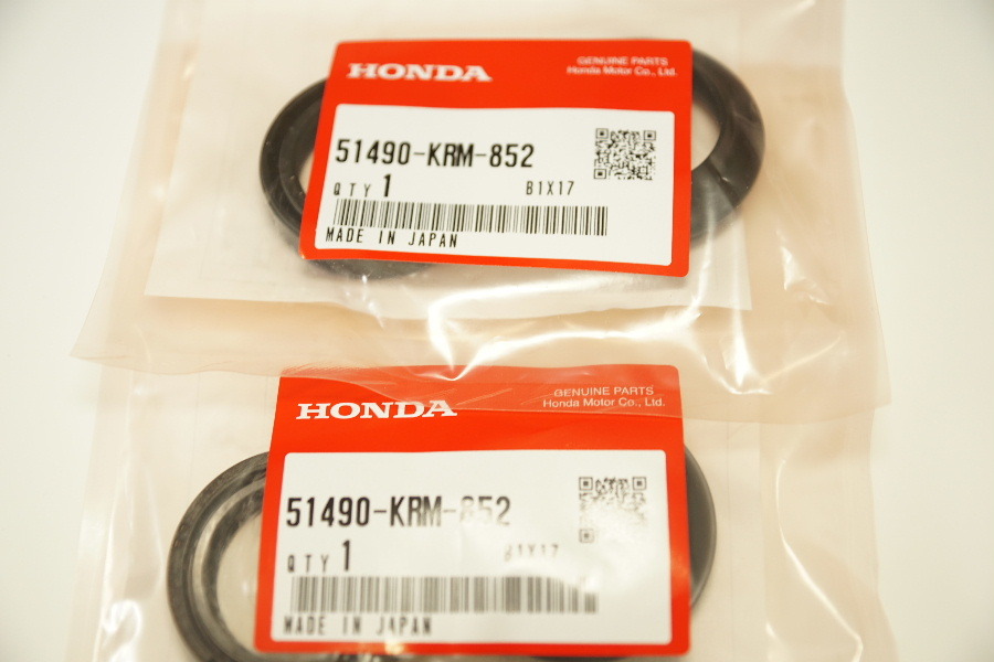 ホンダ純正部品 51490-KRM-852 オイル・ダストシール 31パイ x2 送料込 45-5322 PCX125 PCX150 拍卖