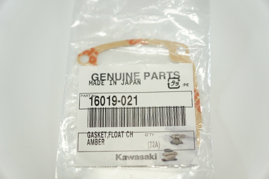 カワサキ純正部品 16019-021 キャブパッキン 送料込 03-1536 KH250 拍卖