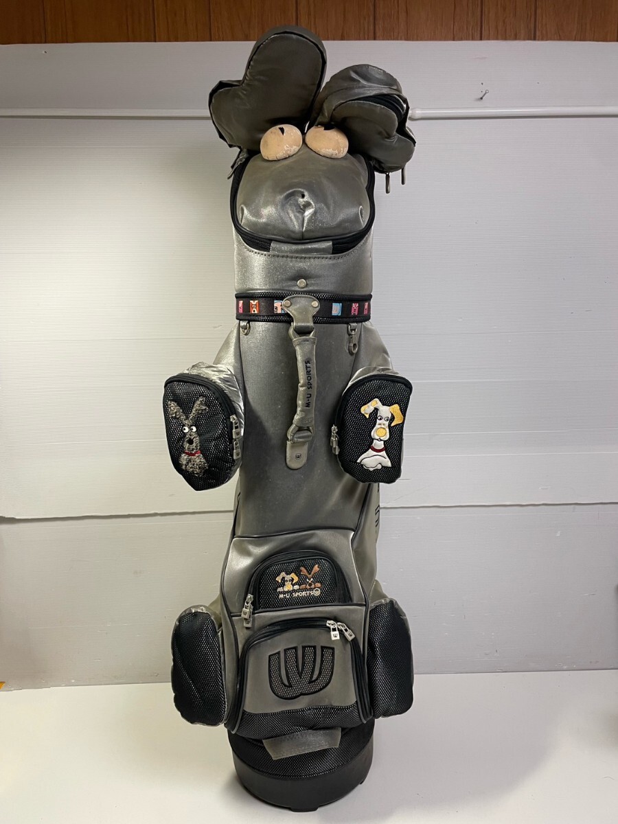 ◇M803 ミエコウエサコ キャディバッグ キャスター付き MIEKO UESAKO キャリー レディース ゴルフ バッグ 拍卖