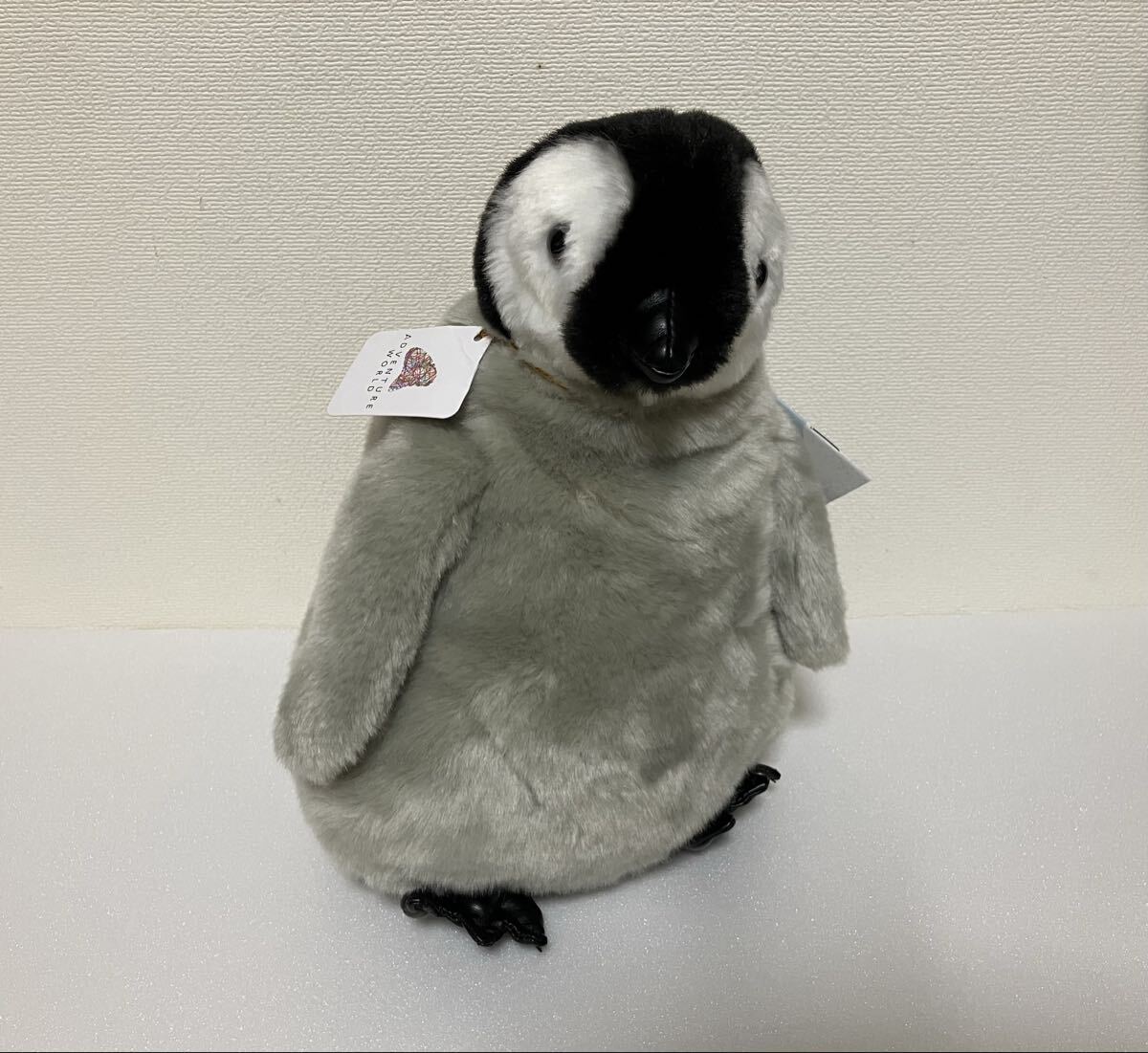 即決飼育員監修 リアル エンペラー ペンギン 赤ちゃん ぬいぐるみ 生後40日 アドベンチャーワールド拍卖