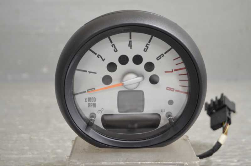 ミニ クロスオーバー バッキンガム 右ハンドル R60 後期(ZA16) 純正 破損無 取付OK 動作保証 タコメーター 105527km RG/27211/490 k092979拍卖