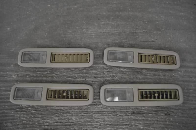 デリカ D5 G 前期 (CV5W CV1W) 純正 破損無 動作保証 リア エアコンルーバー 吹出口 ランプ付 4個set IMASEN イマセン 1158-259 s021206B拍卖