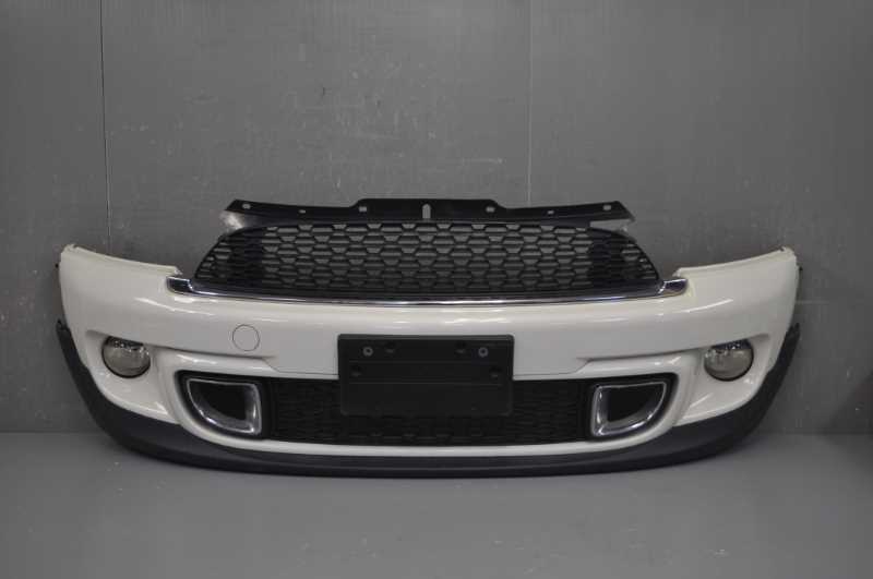 MINI ミニクーパー S R56 右H 後期 (SV16) 純正 動作保証 フロントバンパー フロントグリル フォグランプ付 850 白 166149-10 s021254J拍卖