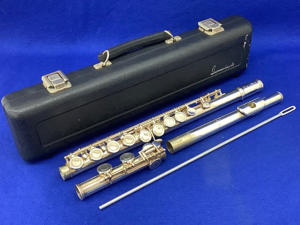 Gemeinhardt/ゲマインハート フルート/ケース付 動作未確認/くすみ等有 ACB 中古品拍卖