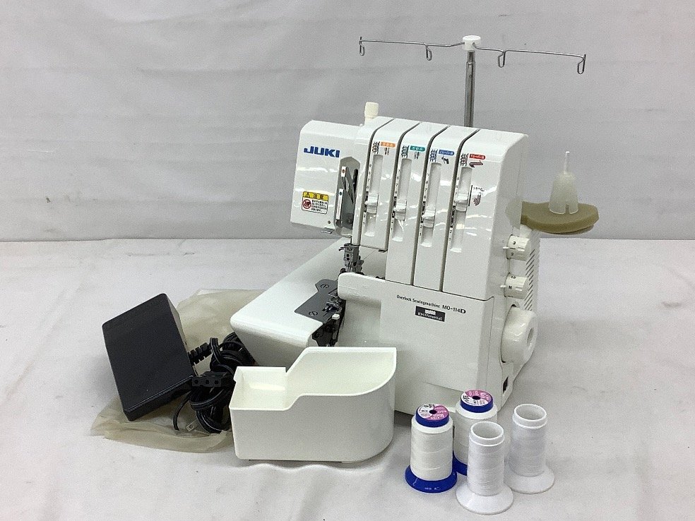 JUKI 2本針4本糸オーバーロックミシン/Differential MO-114D 通電のみ確認済 ACB ジャンク品拍卖