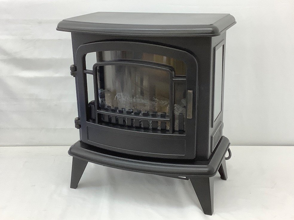 ニトリ 暖炉型ファンヒーター/ミドルワイド BLT-999B-8-BK 通電確認済/ライト(炎)点灯故障 ACB ジャンク品拍卖