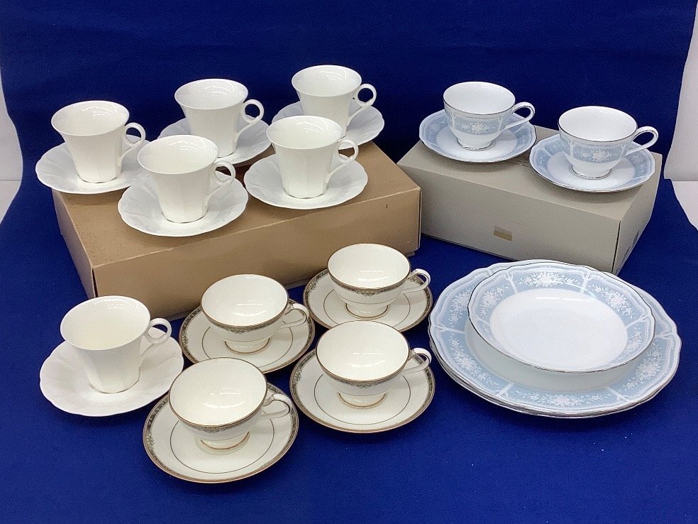 ノリタケ 食器まとめ/カップ&ソーサー/プレート/ボウル/ストリームサイド/レースウッド他 ACB 中古品拍卖