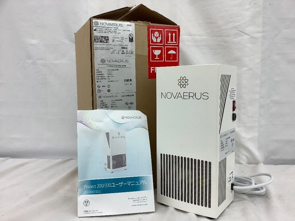 ⑫ NOVAERUS ナノストライク 空間除菌装置/空気清浄機/メーカー希望価格195,800円 NV200 ACB 未使用品拍卖