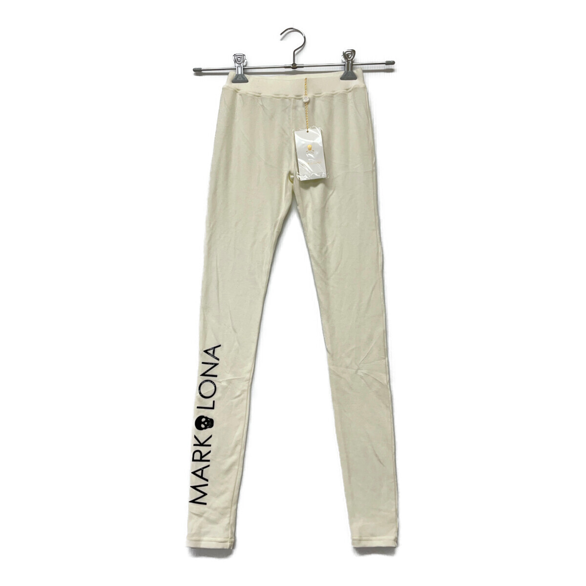 coco 未使用品 マークアンドロナ MARK&LONA レギンス S 白 ホワイト 起毛素材 プレミアムウォーム レターパックプラス発送可 119372拍卖