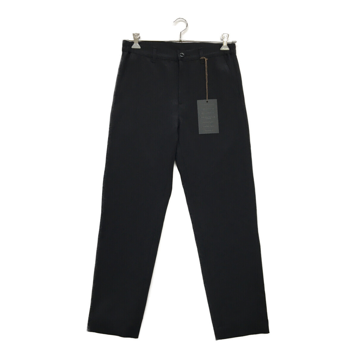 coco 未使用品【SALE】ムータマリン muta MARINE メンズ パンツ S 黒 ブラック アカンサス ACANTHUS レターパックプラス発送可 88869拍卖