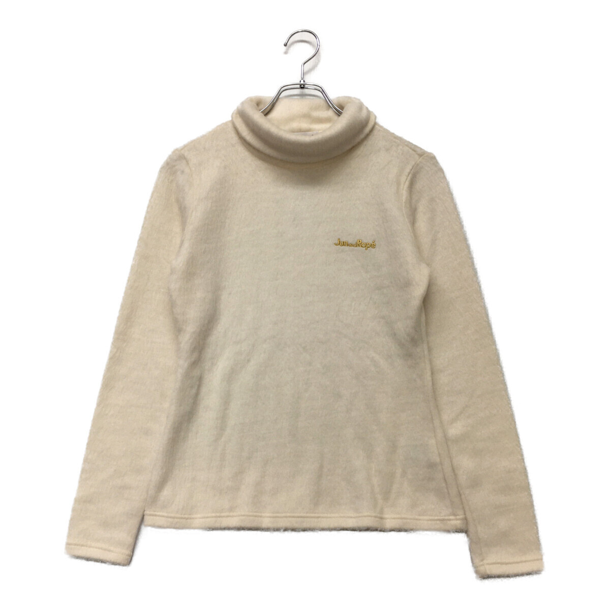 coco 中古【SALE】ジュン&ロペ JUN&ROPE レディース 長袖シャツ L 白 タートルネック シャギー レターパックプラス発送可 K5028拍卖