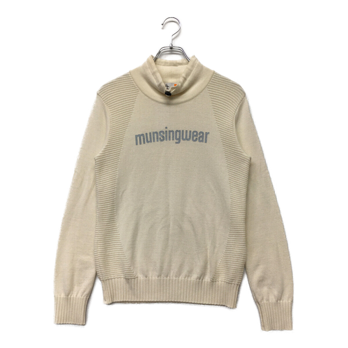 coco 中古【SALE】マンシングウェア Munsing レディース セーター M オフ白 オフホワイト ハイネック レターパックプラス発送可 K2511拍卖