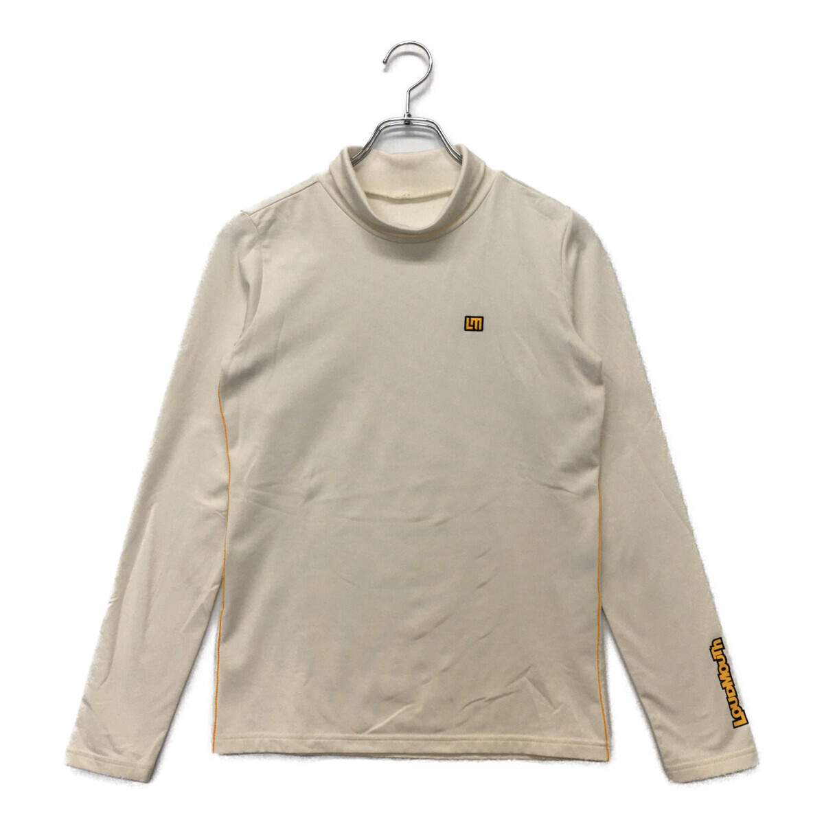 coco 中古【SALE】ラウドマウス LOUDMOUTH レディース 長袖シャツ M 白 モックネック 裏起毛 レターパックプラス発送可 101186拍卖