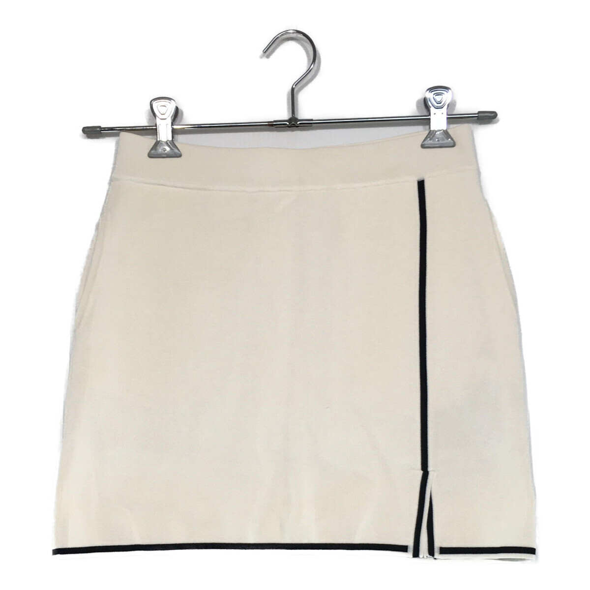 coco 未使用品【値下げ】 ロサーセン ROSASEN レディース スカート M 白 ホワイト ニット 訳あり レターパックプラス発送可 103417拍卖