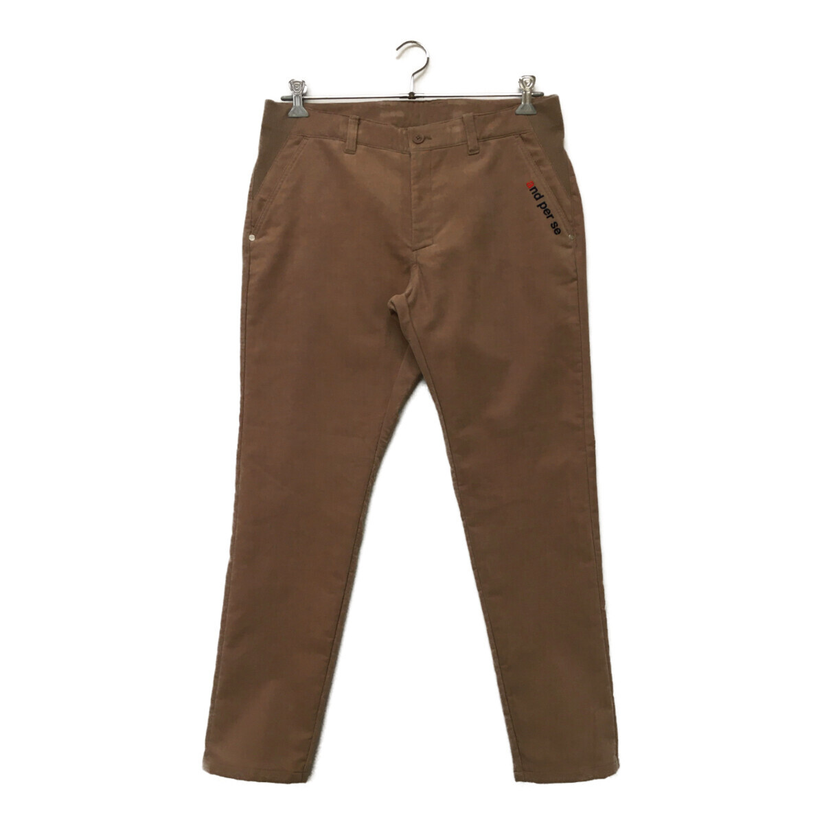 coco 未使用品【SALE】アンパスィ メンズ パンツ L 82~87cm モカ コーデュロイ【2024年秋冬モデル】 レターパックプラス発送可 100148拍卖