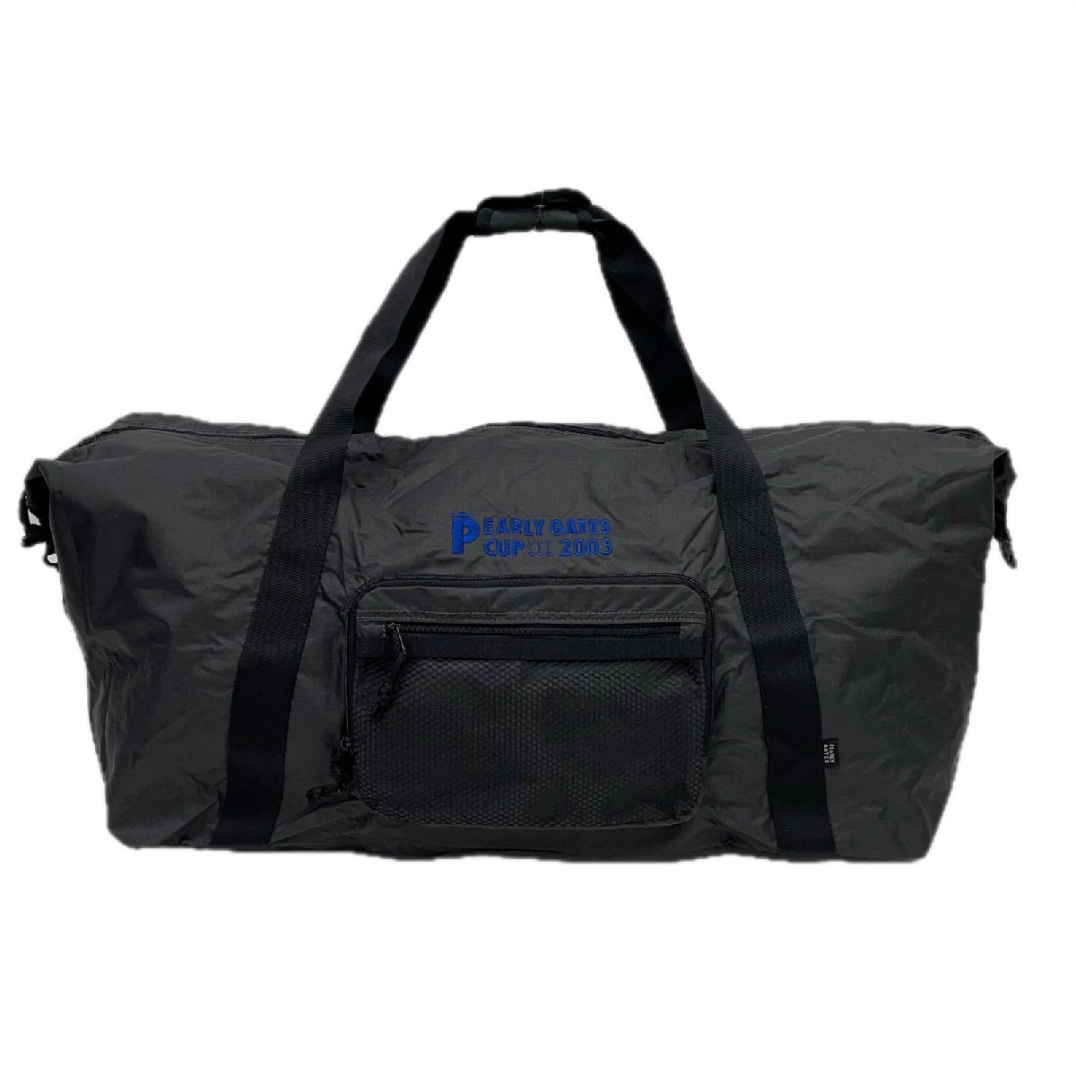 coco 中古 パーリーゲイツ PEARLY GATES ノベルティグッズ 黒 パーリーゲイツカップ ボストンバッグ レターパックプラス発送可 K022329拍卖