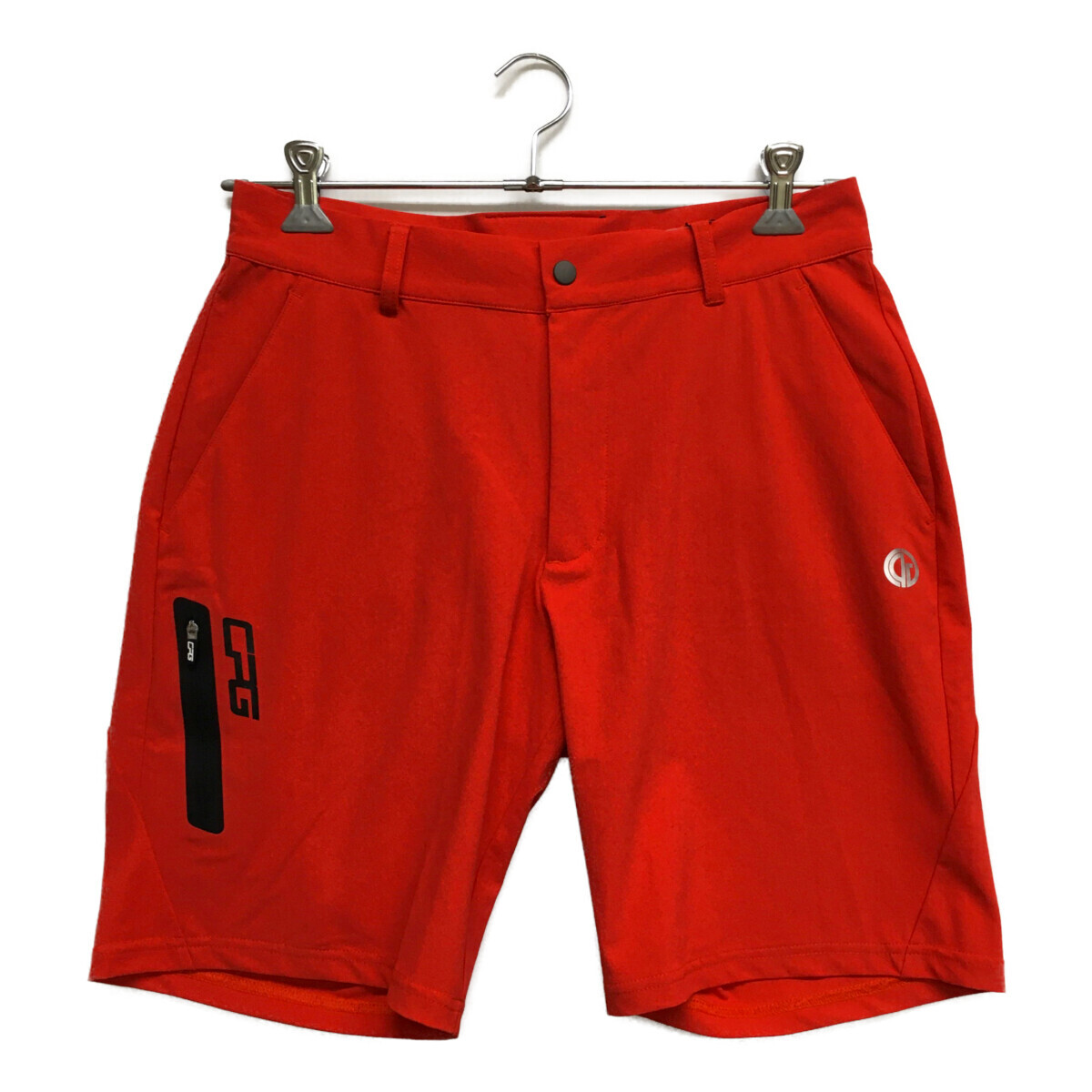 coco 未使用品 【値下げ】シーピージーゴルフ CPG GOLF メンズ ハーフパンツ 3(L) 赤 レッド ストレッチ ネコポス発送可 119536拍卖