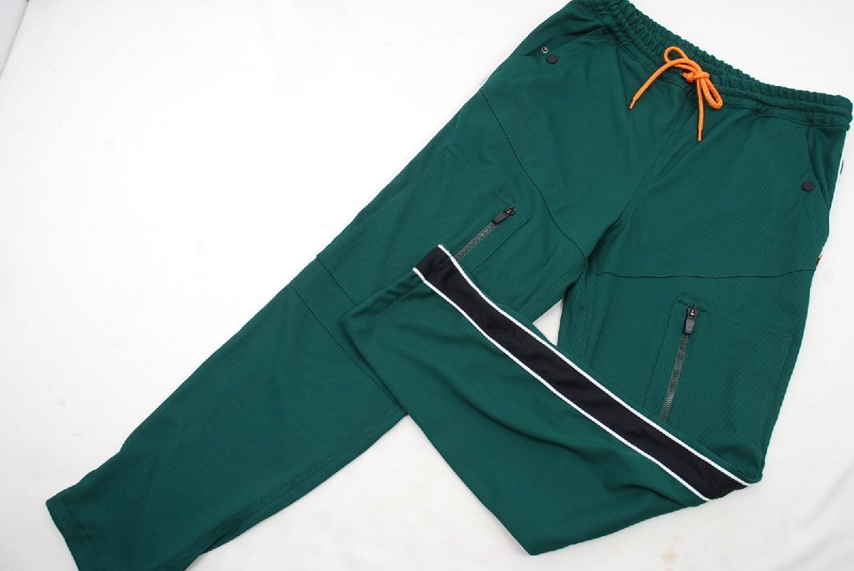 coco 未使用品【SALE】ラッセルノ RUSSELUNO メンズ パンツ 4(M) 緑 サイドライン ジャージ風 レターパックプラス発送可 84671拍卖