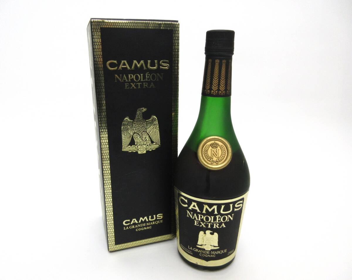 【11-192】未開栓 CAMUS カミュ NAPOLEON ナポレオン EXTRA エクストラ コニャック ブランデー拍卖