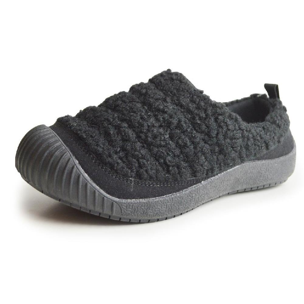 新品■22.5~23cm GERRY レディース 防寒 スリッポン あったか アルパカ ボア 防滑 サボ モックシューズ 冬 靴 【エコ配送】拍卖