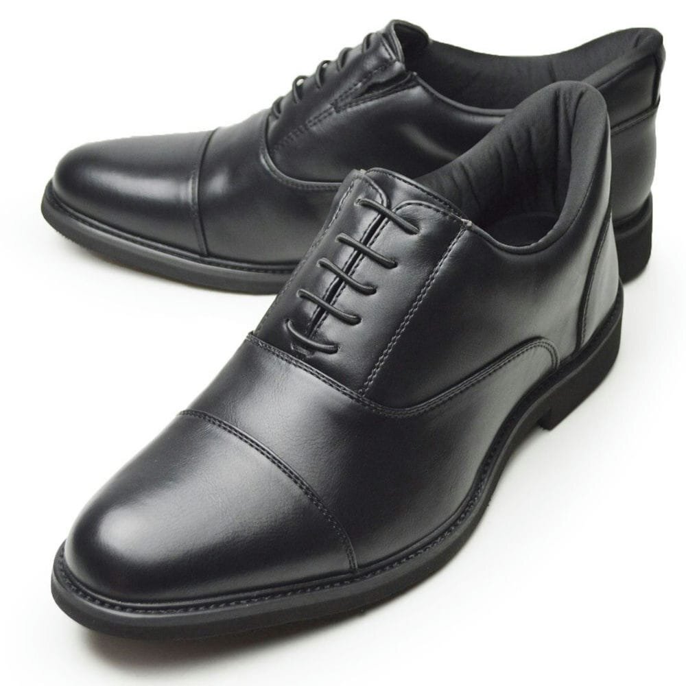 新品■25.5cm 靴ベラ不要 ビジネスシューズ かがまず履ける 軽量 紳士靴 ソフトレザー 防滑 ハンズフリー コンフォート 靴 FRANCO GIOVANNI拍卖